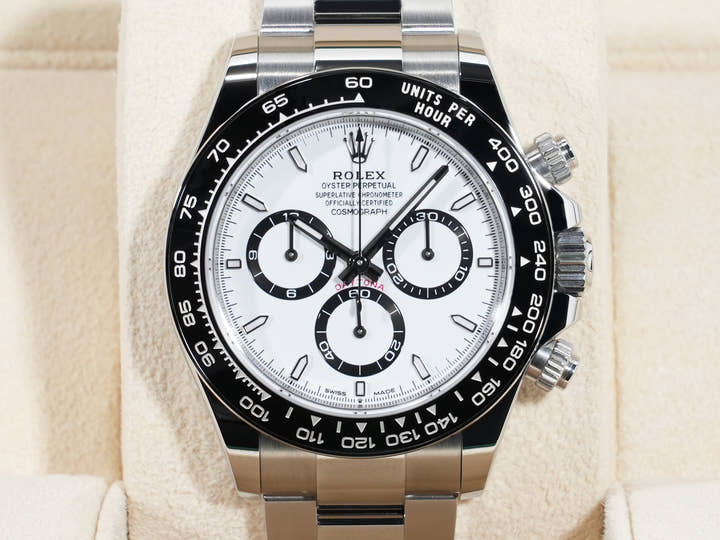 ロレックス デイトナ Ref.126500LN ステンレススチール ホワイト文字盤