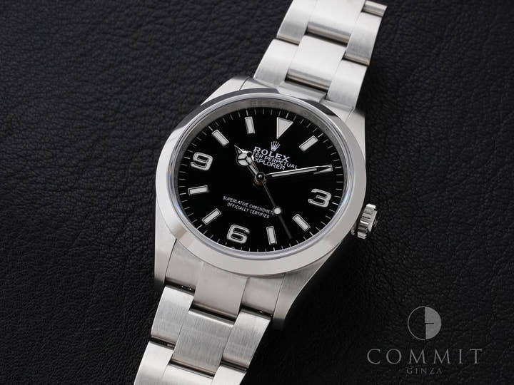 Rolex Explorer 36 Ref. 124270 Stainless Steel Black Dial