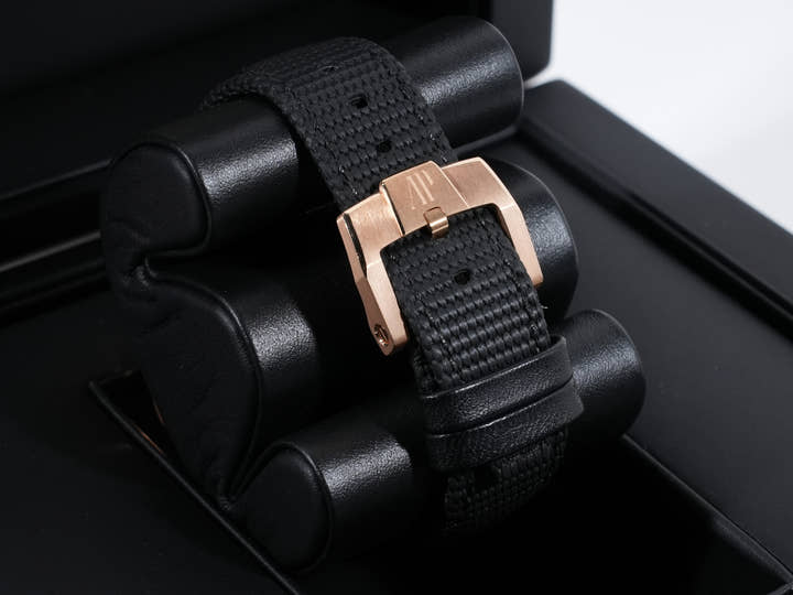 オーデマピゲ CODE 11.59 バイ オーデマ ピゲ Ref.15210OR.OO.A002KB.01 ピンクゴールド ブラック文字盤