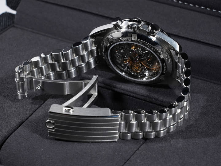 オメガ スピードマスター ムーンウォッチ プロフェッショナル Ref.310.30.42.50.04.001 SS ホワイト文字盤 未使用 zy383hxm