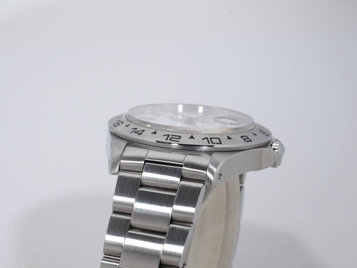 ロレックス エクスプローラーII Ref.16550 ステンレススチール ホワイト文字盤