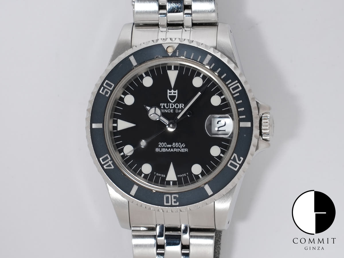 チューダー サブマリーナー Ref.75190 ブラック文字盤 中古 egf58mpf