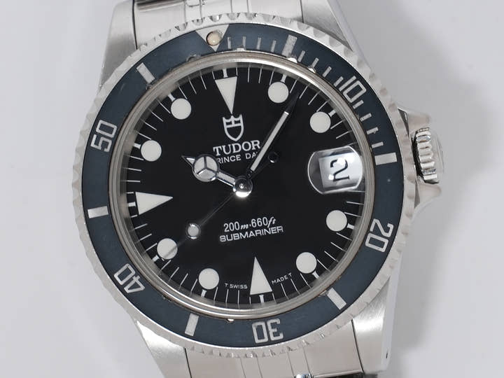 チューダー サブマリーナー Ref.75190 ブラック文字盤 中古 egf58mpf