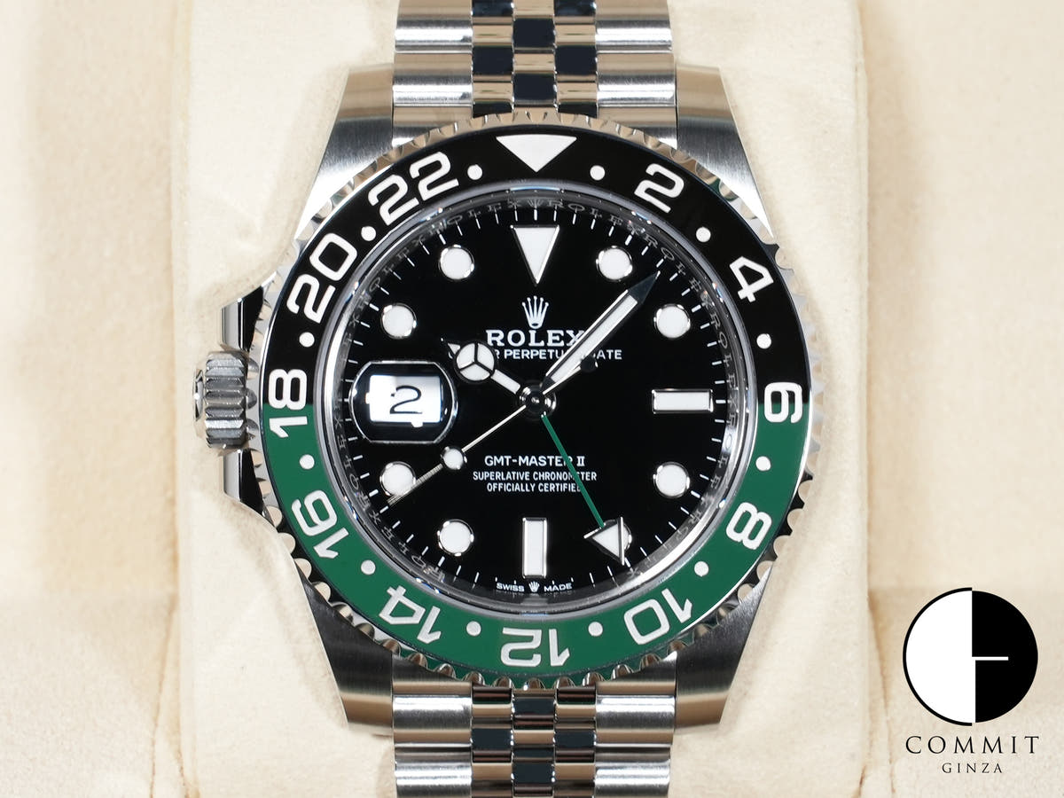 ロレックス GMTマスターII Ref.126720VTNR ステンレススチール ブラック文字盤 ジュビリーブレスレット