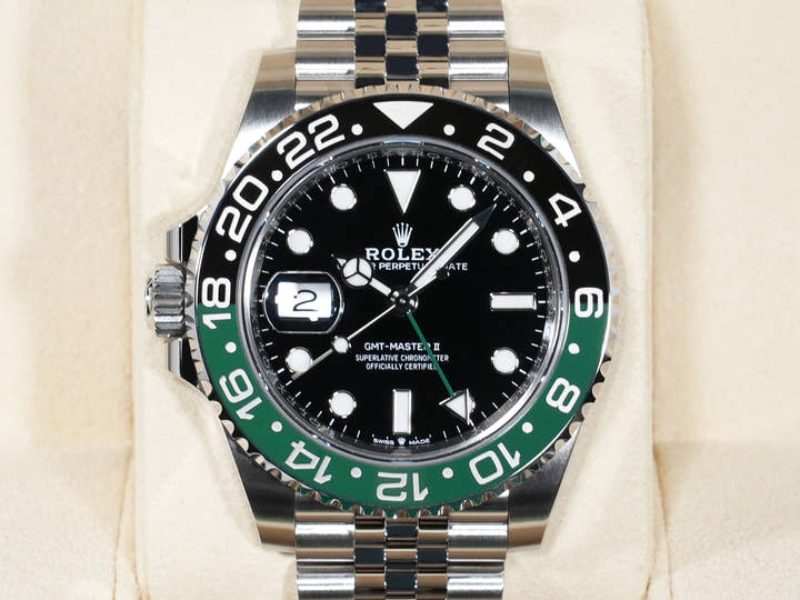 ロレックス GMTマスターII Ref.126720VTNR ステンレススチール ブラック文字盤 ジュビリーブレスレット