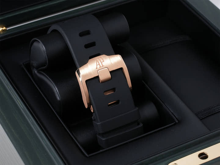 Audemars Piguet Royal Oak Offshore Chronograph Ref. 26420RO.OO.A002CA.01 Pink Gold Black Dial