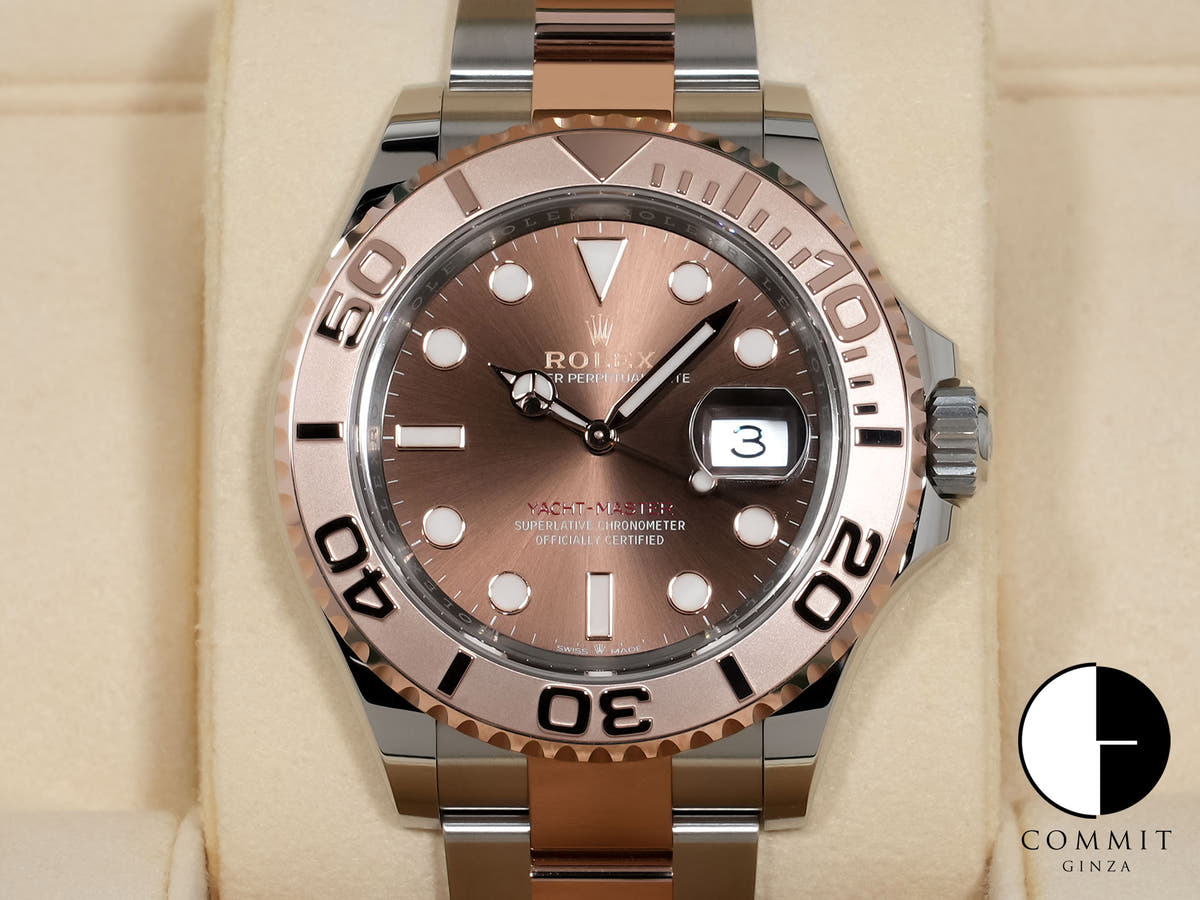 ロレックス ヨットマスター40 Ref.126621 ステンレススチール/エバーローズゴールド チョコレート文字盤