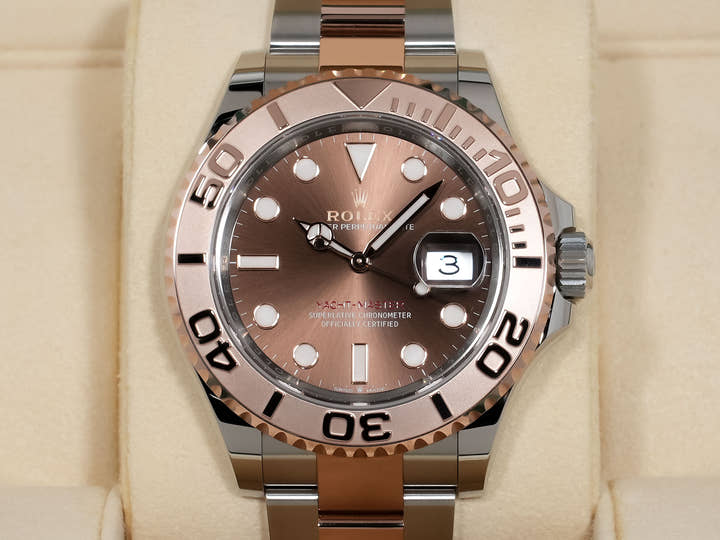 ロレックス ヨットマスター40 Ref.126621 ステンレススチール/エバーローズゴールド チョコレート文字盤