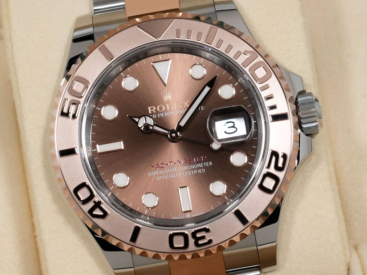 ロレックス ヨットマスター40 Ref.126621 ステンレススチール/エバーローズゴールド チョコレート文字盤