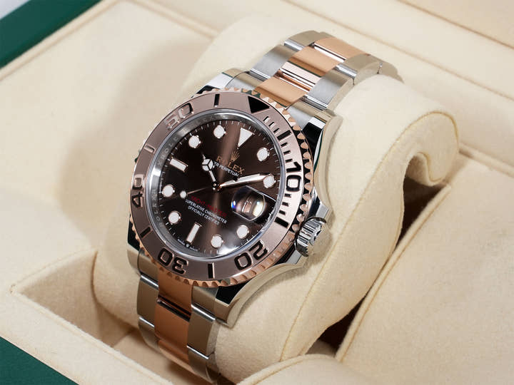 ロレックス ヨットマスター40 Ref.126621 ステンレススチール/エバーローズゴールド チョコレート文字盤
