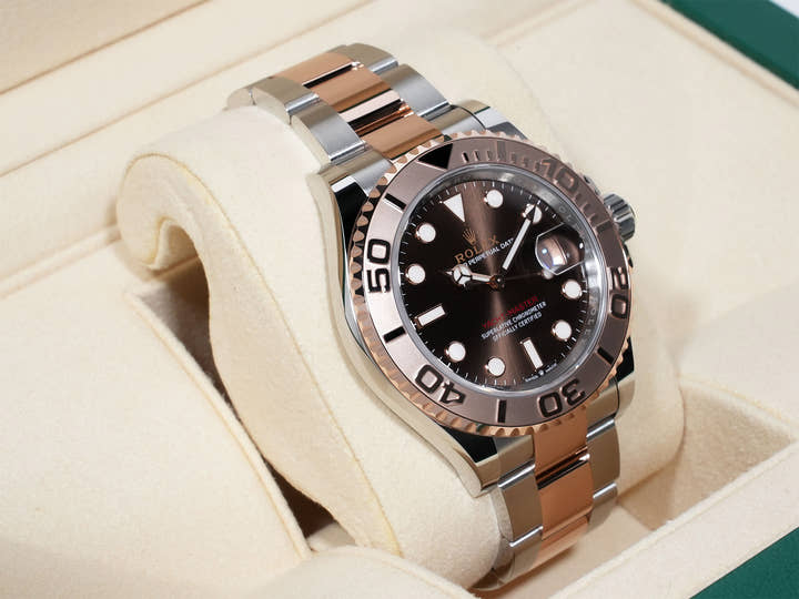 ロレックス ヨットマスター40 Ref.126621 ステンレススチール/エバーローズゴールド チョコレート文字盤