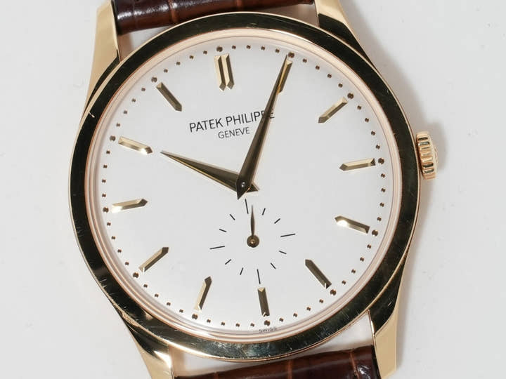 パテックフィリップ カラトラバ Ref.5196J-001 イエローゴールド シルバー文字盤