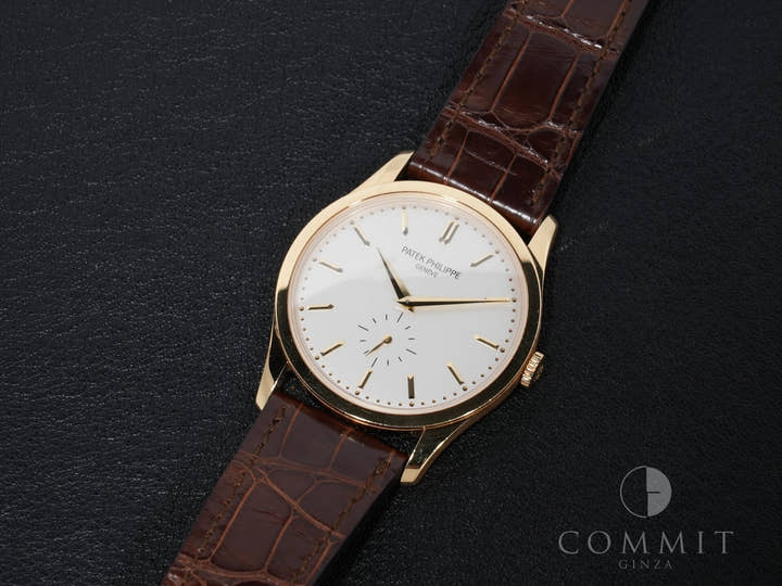 パテックフィリップ カラトラバ Ref.5196J-001 イエローゴールド シルバー文字盤