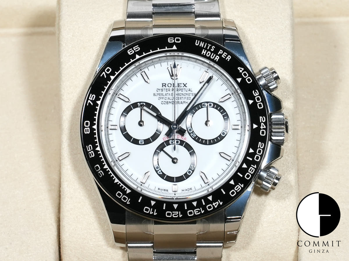 ロレックス デイトナ Ref.126500LN ステンレススチール ホワイト文字盤
