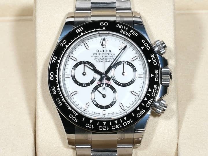 ロレックス デイトナ Ref.126500LN ステンレススチール ホワイト文字盤