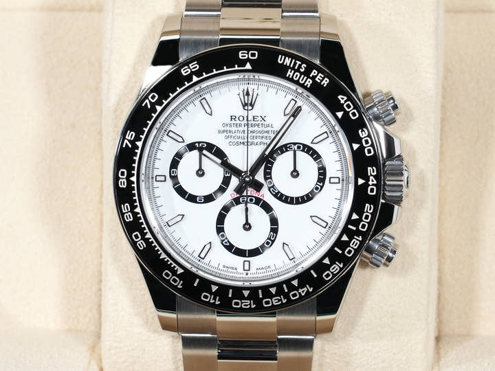 ロレックス デイトナ Ref.126500LN ステンレススチール ホワイト文字盤