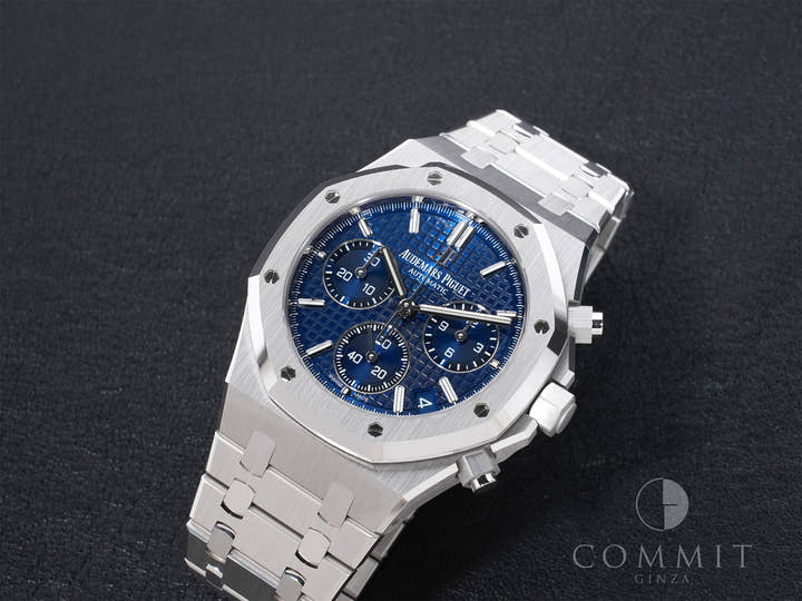 オーデマピゲ ロイヤルオーク クロノグラフ Ref.26239BC.OO.1220BC.01 ホワイトゴールド ブルー文字盤