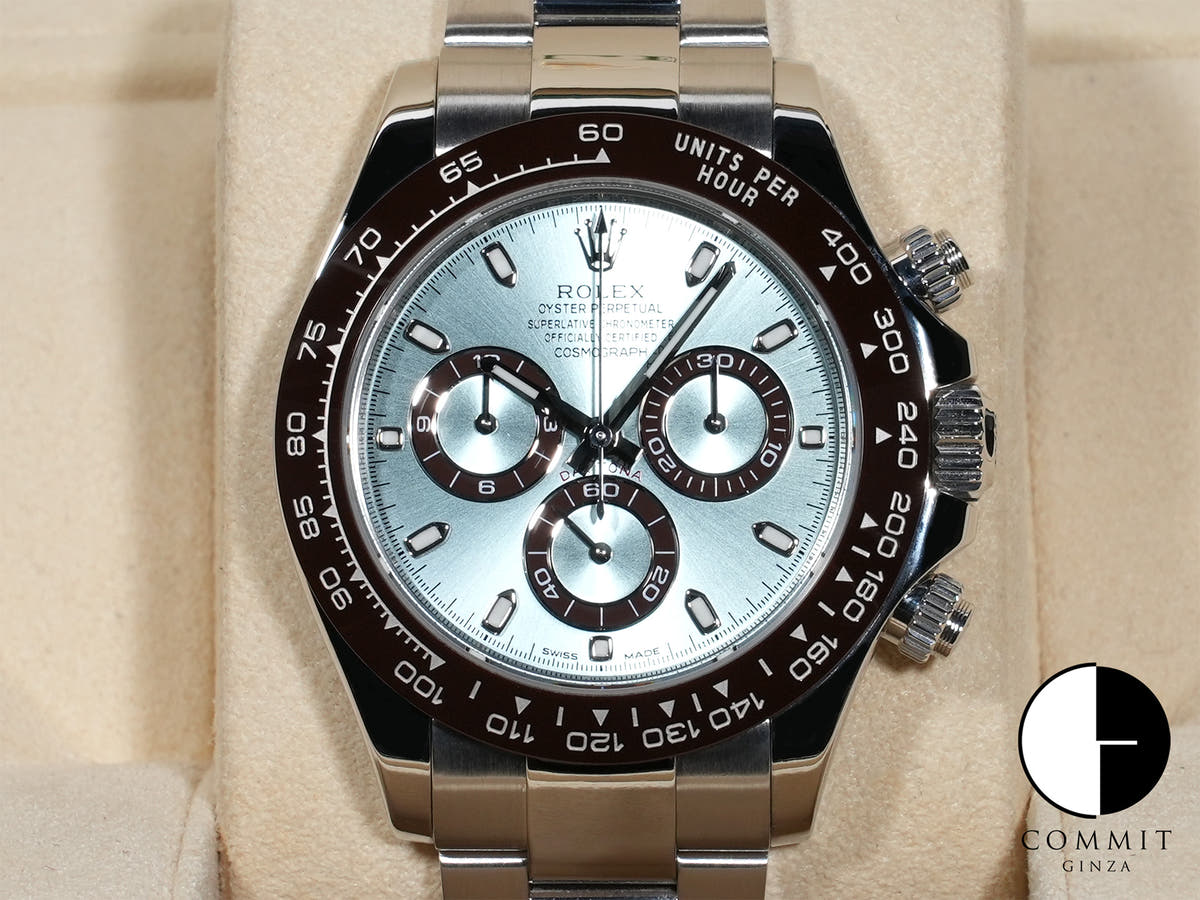 ロレックス デイトナ Ref.116506 プラチナ アイスブルー文字盤