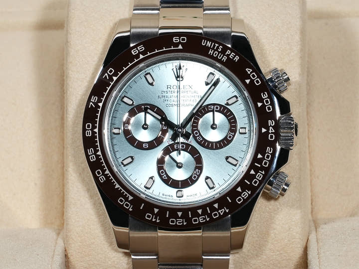ロレックス デイトナ Ref.116506 プラチナ アイスブルー文字盤