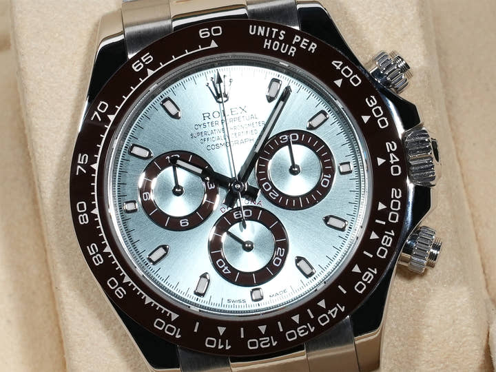 ロレックス デイトナ Ref.116506 プラチナ アイスブルー文字盤