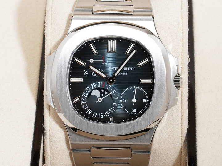 パテックフィリップ ノーチラス プチコンプリケーション Ref.5712/1A-001 ステンレススチール ブルー文字盤