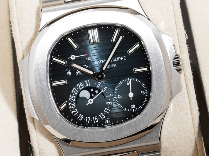 パテックフィリップ ノーチラス プチコンプリケーション Ref.5712/1A-001 ステンレススチール ブルー文字盤
