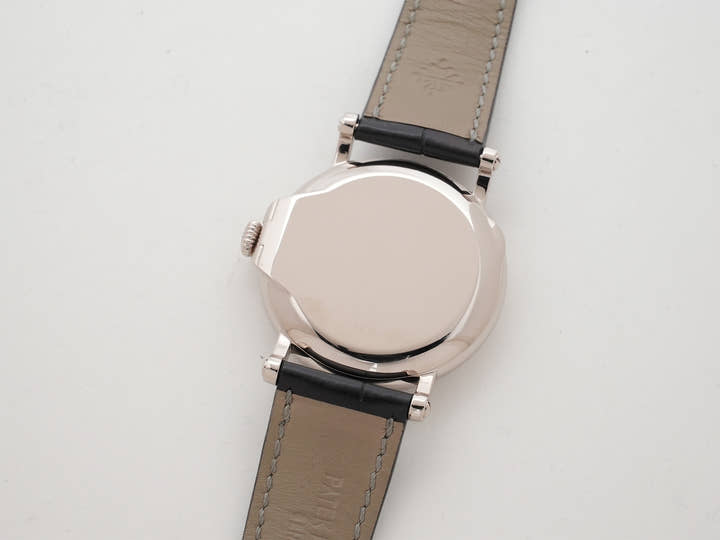 パテックフィリップ カラトラバ オフィサー Ref.5153G-001 ホワイトゴールド ブラック文字盤