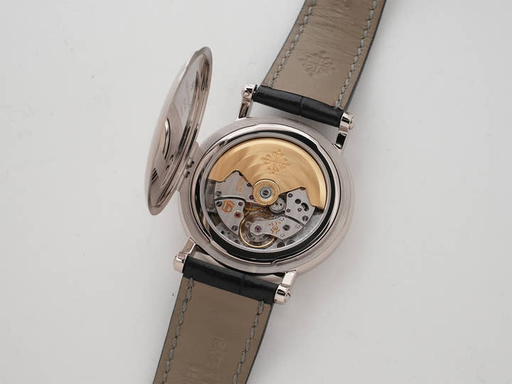 パテックフィリップ カラトラバ オフィサー Ref.5153G-001 ホワイトゴールド ブラック文字盤