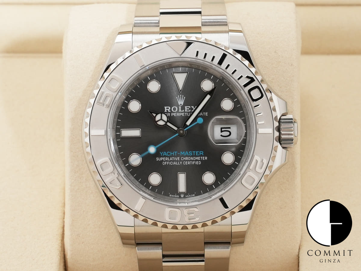 ロレックス ヨットマスター40 Ref.126622 ステンレススチール/プラチナ スレート文字盤