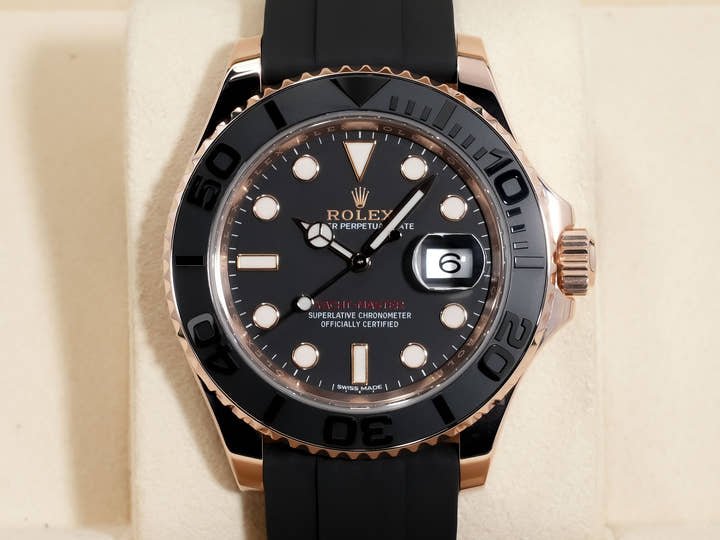 ロレックス ヨットマスター40 Ref.116655 エバーローズゴールド ブラック文字盤