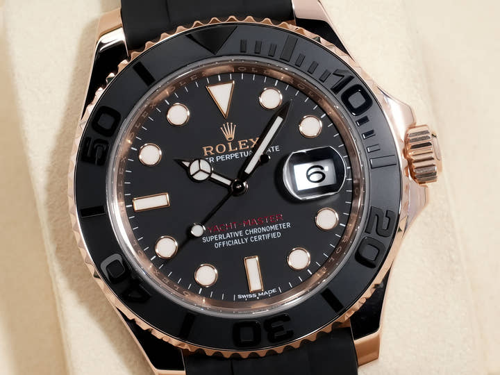 ロレックス ヨットマスター40 Ref.116655 エバーローズゴールド ブラック文字盤