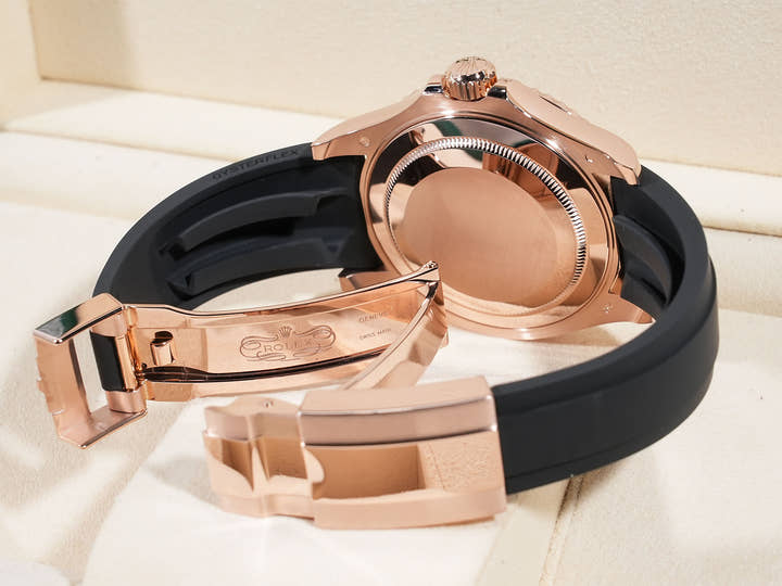 ロレックス ヨットマスター40 Ref.116655 エバーローズゴールド ブラック文字盤