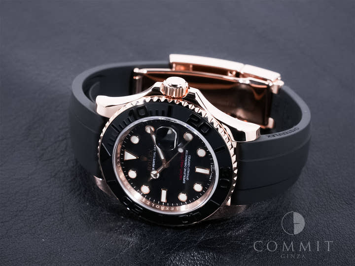 ロレックス ヨットマスター40 Ref.116655 エバーローズゴールド ブラック文字盤