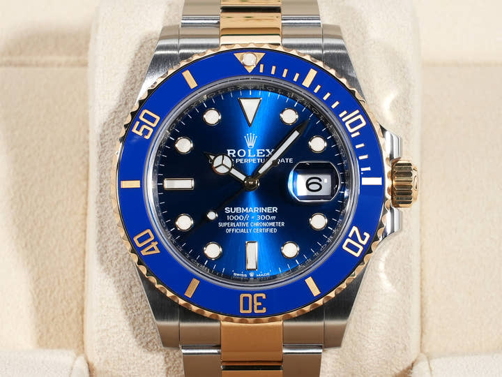 Rolex Submariner Date Ref. 126613LB Stainless Steel/Yellow Gold Blue Dial