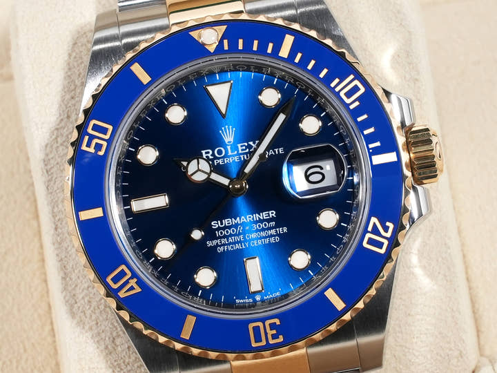Rolex Submariner Date Ref. 126613LB Stainless Steel/Yellow Gold Blue Dial