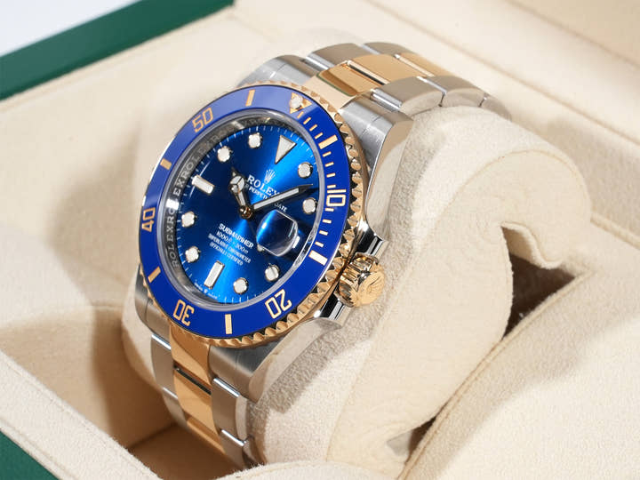 Rolex Submariner Date Ref. 126613LB Stainless Steel/Yellow Gold Blue Dial