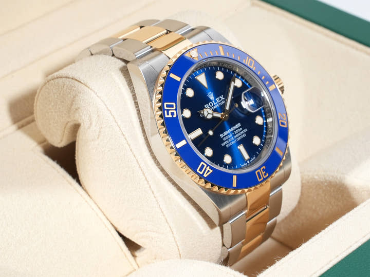 Rolex Submariner Date Ref. 126613LB Stainless Steel/Yellow Gold Blue Dial