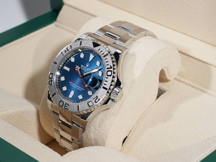 ロレックス ヨットマスター40 Ref.126622 ステンレススチール/プラチナ ブライトブルー文字盤