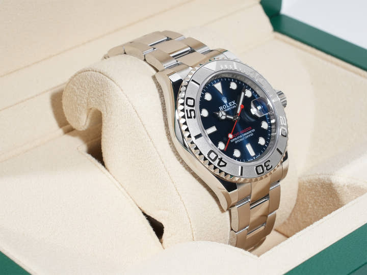 ロレックス ヨットマスター40 Ref.126622 ステンレススチール/プラチナ ブライトブルー文字盤