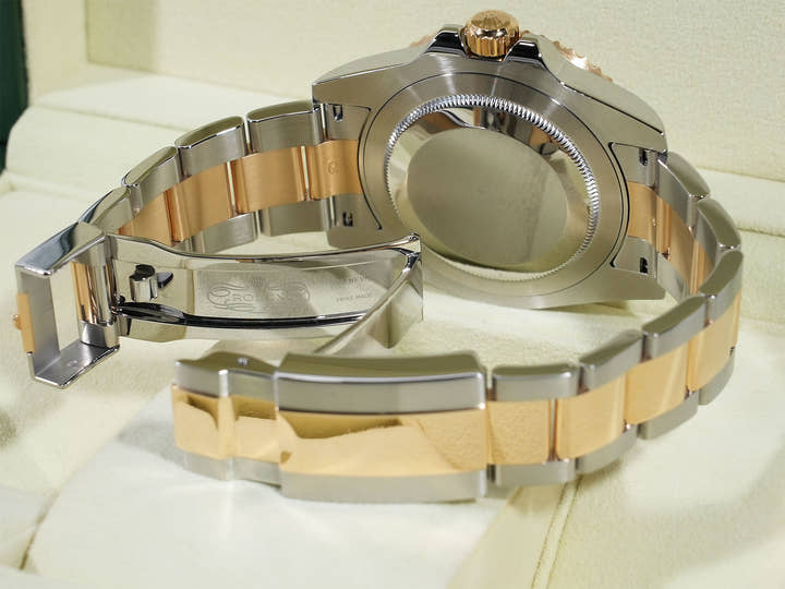 Rolex GMT-Master II Ref. 116713LN Stainless Steel/Yellow Gold Black Dial