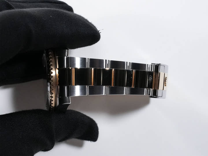 Rolex GMT-Master II Ref. 116713LN Stainless Steel/Yellow Gold Black Dial