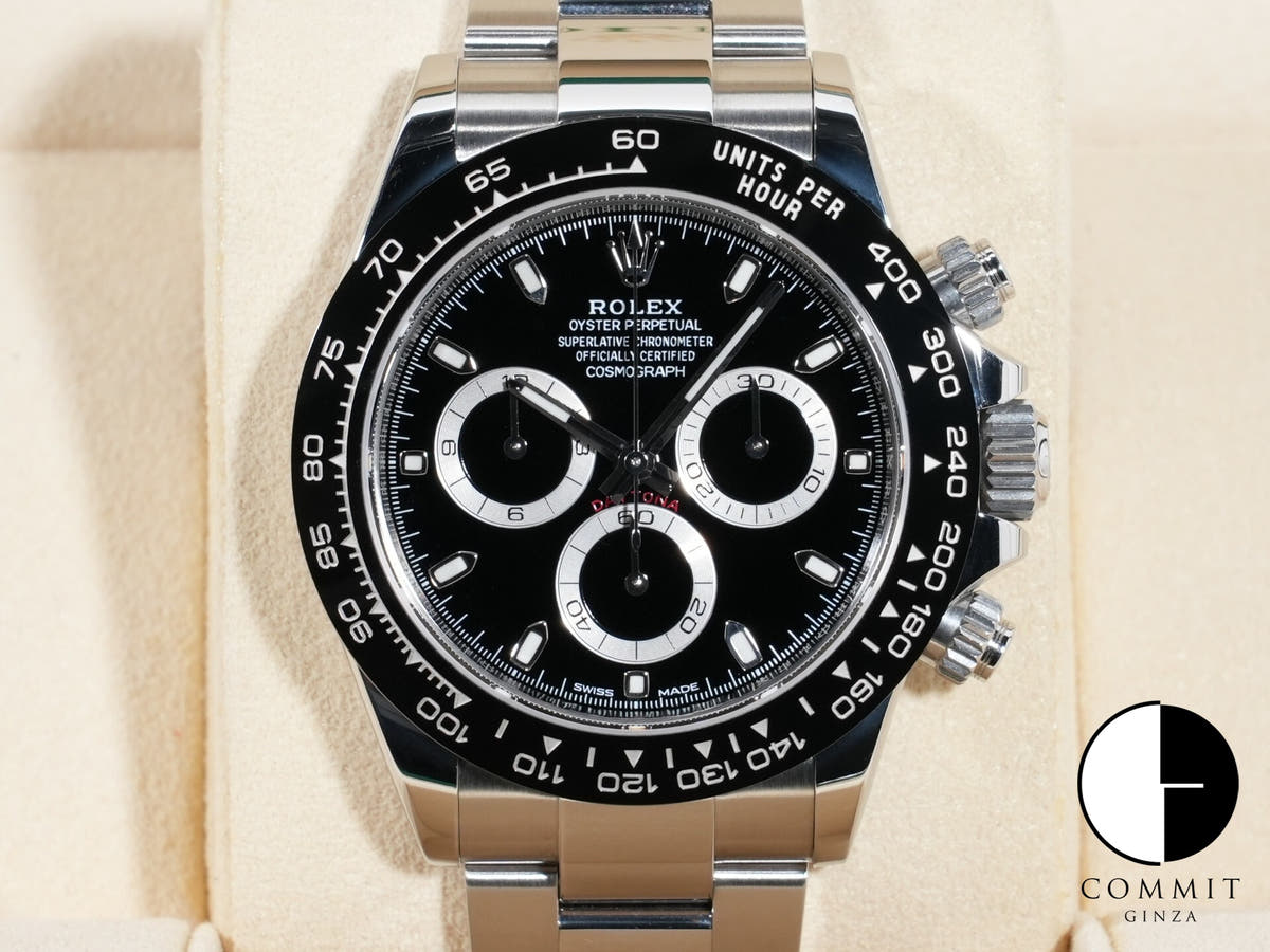 ロレックス デイトナ Ref.116500LN ステンレススチール ブラック文字盤