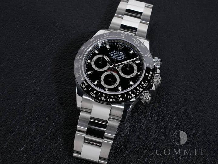 ロレックス デイトナ Ref.116500LN ステンレススチール ブラック文字盤
