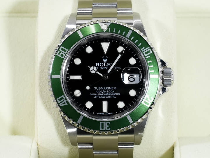 Rolex Submariner Date Ref. 16610LV Stainless Steel Black Dial