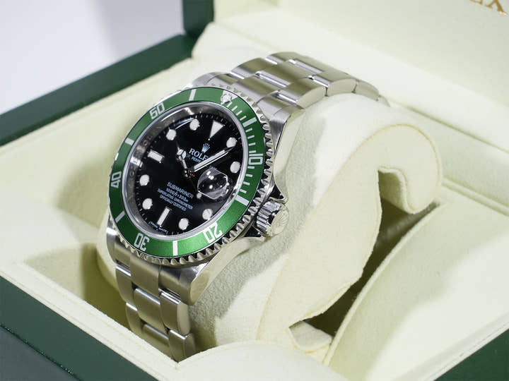 Rolex Submariner Date Ref. 16610LV Stainless Steel Black Dial