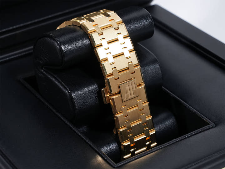 オーデマピゲ ロイヤルオーク クロノグラフ Ref.26331BA.OO.1220BA.01 イエローゴールド ブルー文字盤