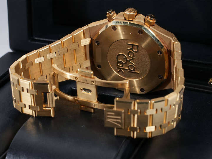 オーデマピゲ ロイヤルオーク クロノグラフ Ref.26331BA.OO.1220BA.01 イエローゴールド ブルー文字盤