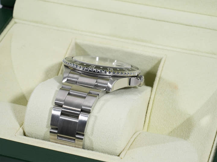 ロレックス GMTマスターII Ref.16710 ステンレススチール ブラック文字盤 オイスターブレスレット