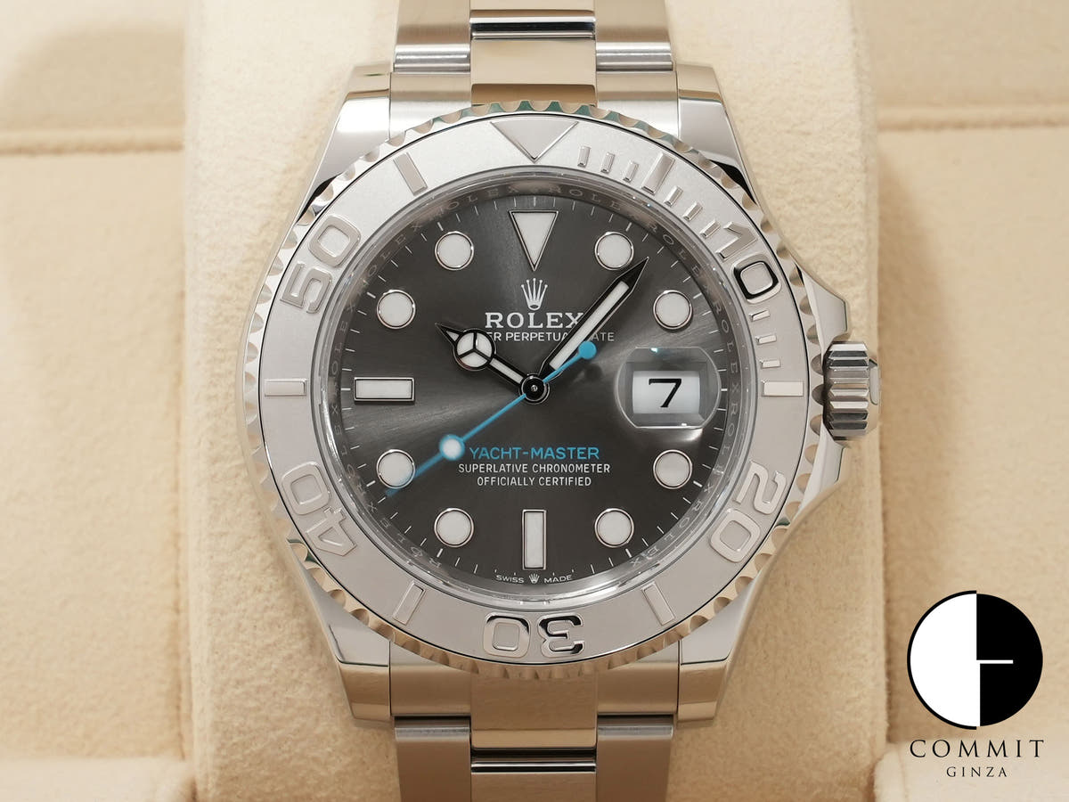ロレックス ヨットマスター40 Ref.126622 ステンレススチール/プラチナ スレート文字盤