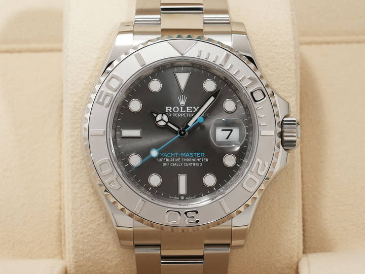ロレックス ヨットマスター40 Ref.126622 ステンレススチール/プラチナ スレート文字盤